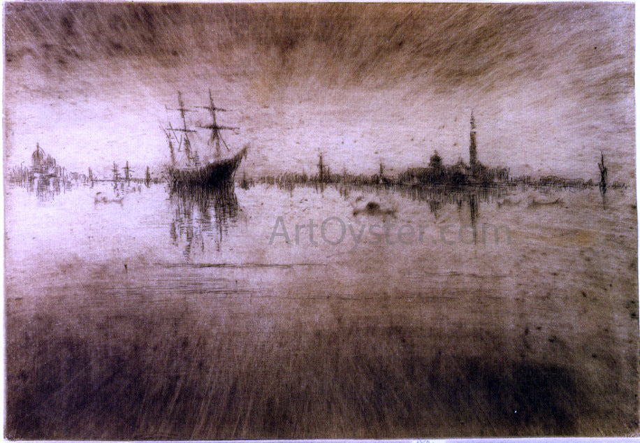 James McNeill Whistler Nocturn - Canvas Print