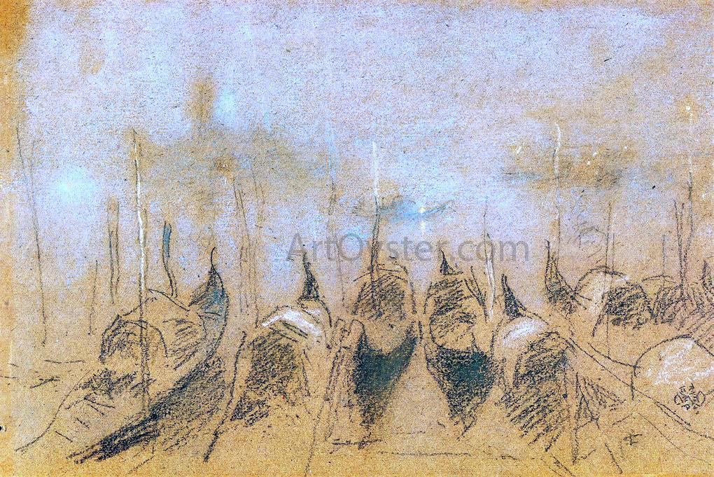James McNeill Whistler Nocturne: San Giorgio - Canvas Print