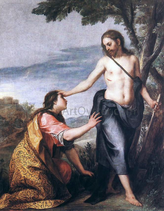 Alonso Cano Noli me Tangere - Canvas Print