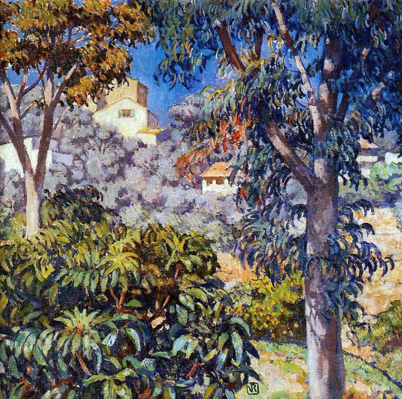 Theo Van Rysselberghe Noon Landscape - Canvas Print