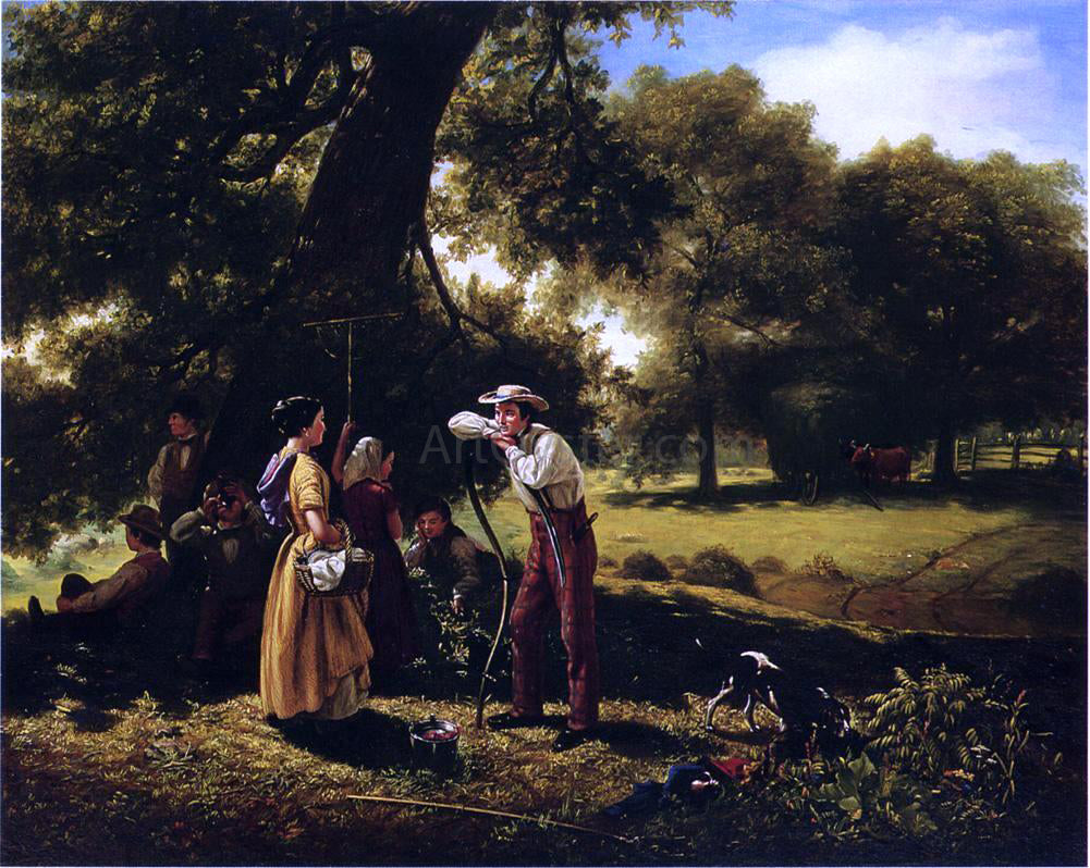 Jerome B. Thompson Noonday in Summer - Canvas Print