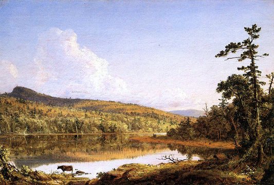 Frederic Edwin Church North Lake - Canvas Print