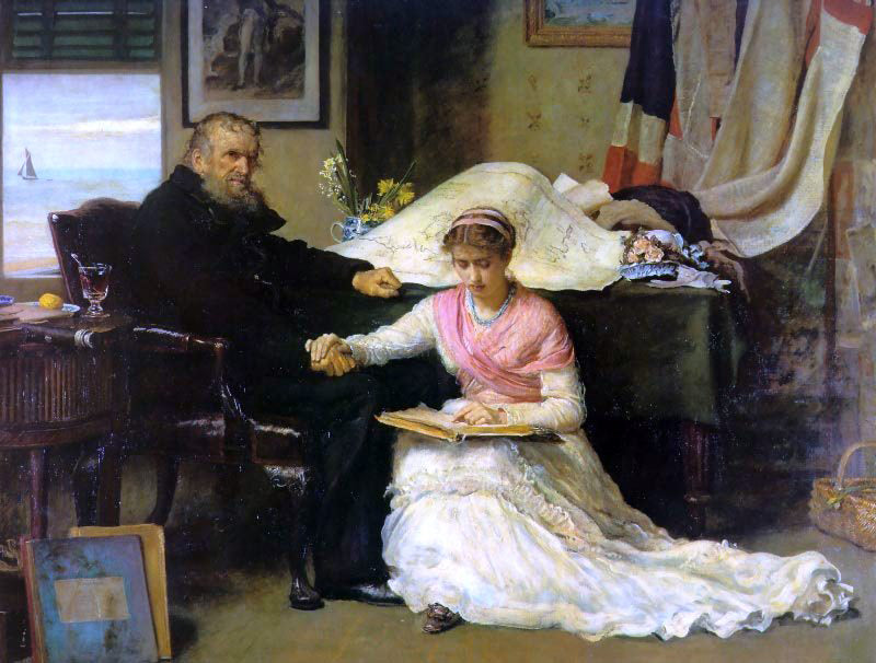 Sir Everett Millais North-West Passage - Canvas Print