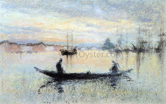 James McNeill Whistler Note in Flesh Colour: The Guidecca - Canvas Print