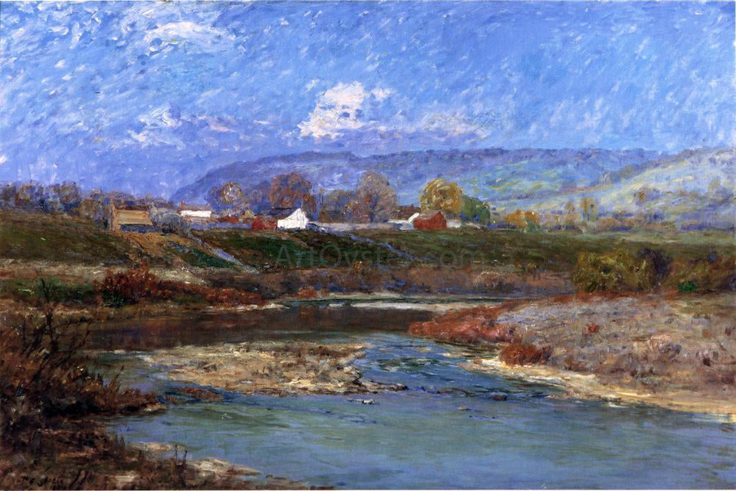 Theodore Clement Steele November Morning - Canvas Print