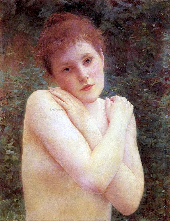 Louis-Joseph-Raphael Collin Nude - Canvas Print