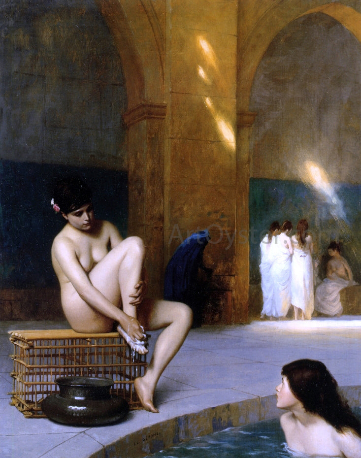 Jean-Leon Gerome Nude Woman - Canvas Print