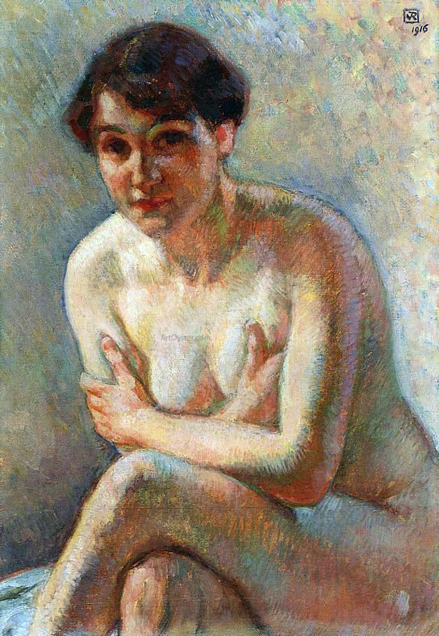 Theo Van Rysselberghe Nude Woman - Canvas Print