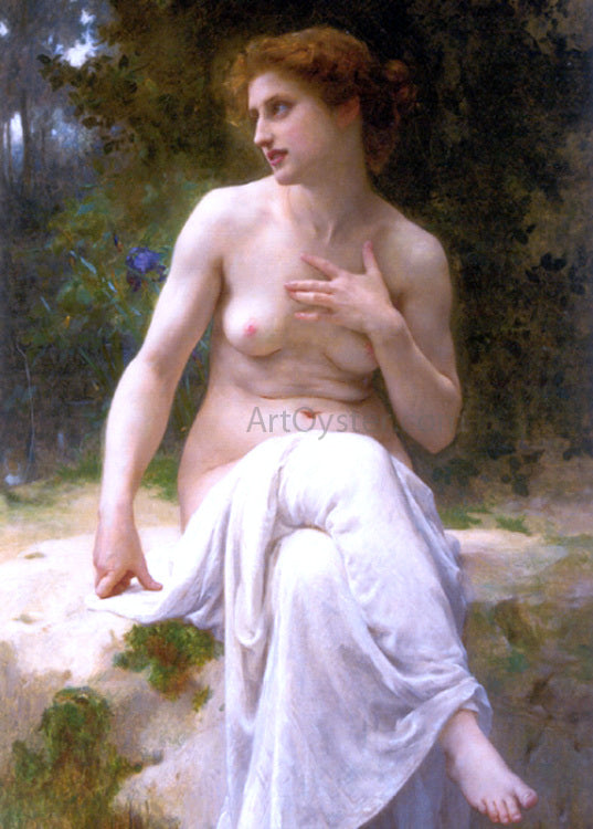 Guillaume Seignac A Nymphe - Canvas Print