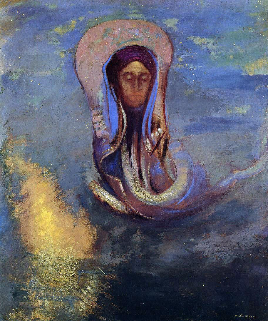 Odilon Redon Oannes - Canvas Print