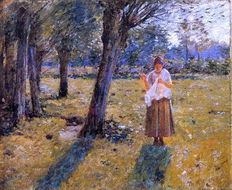 Theodore Robinson October Sunlight - Canvas Print