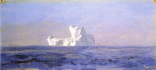 Frederic Edwin Church Off Iceberg, Newfoundland - Canvas Print