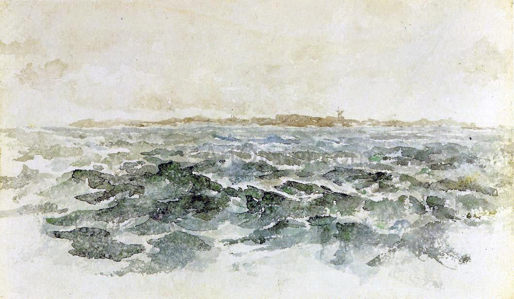 James McNeill Whistler Off the Dutch Coast - Canvas Print