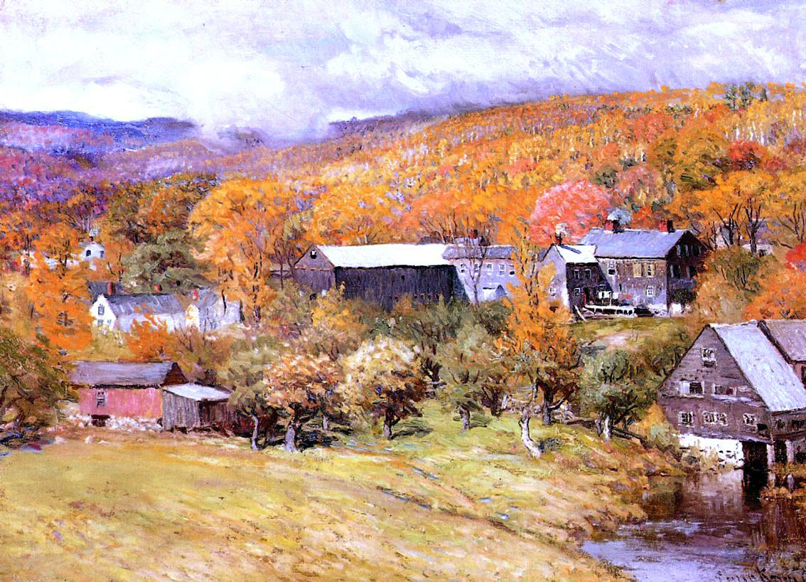 John Joseph Enneking Ogunquit, Maine - Canvas Print