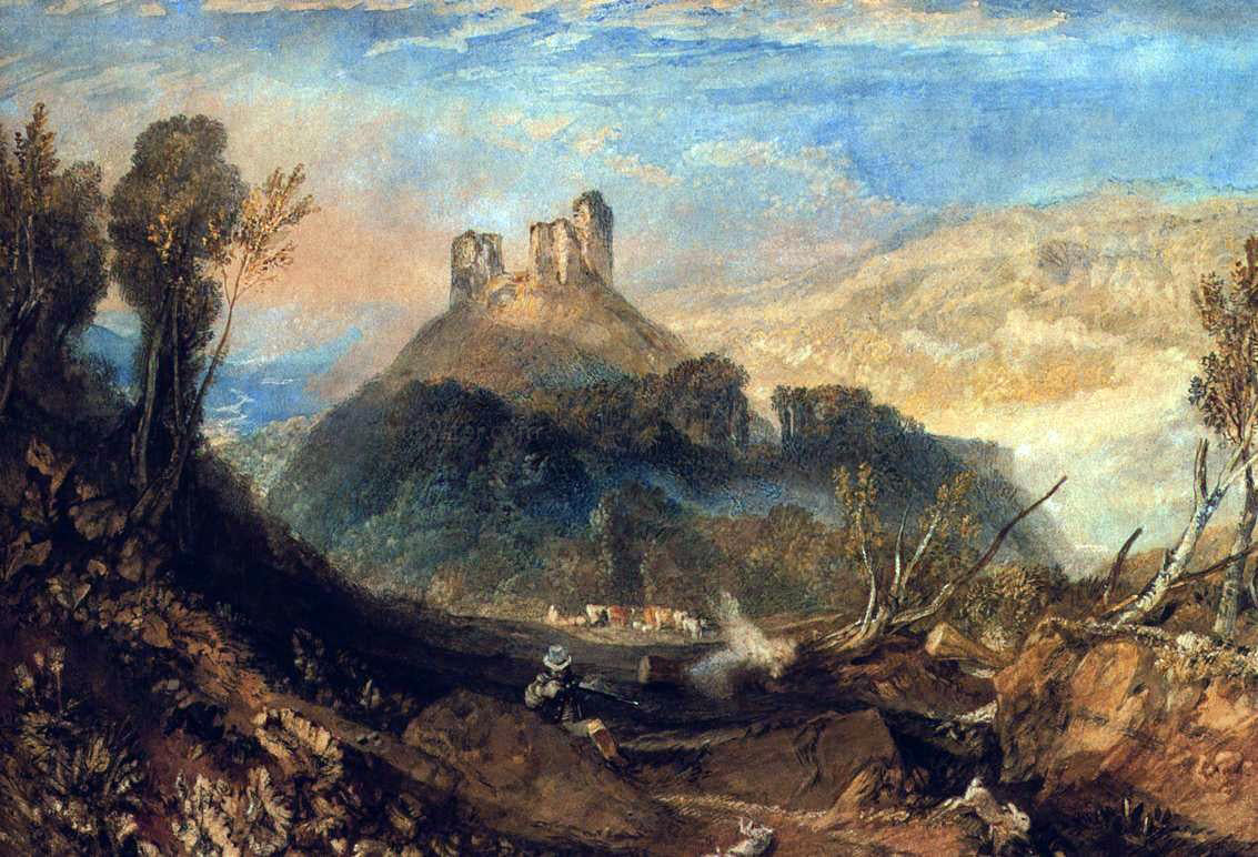 Joseph William Turner Okehampton - Canvas Print