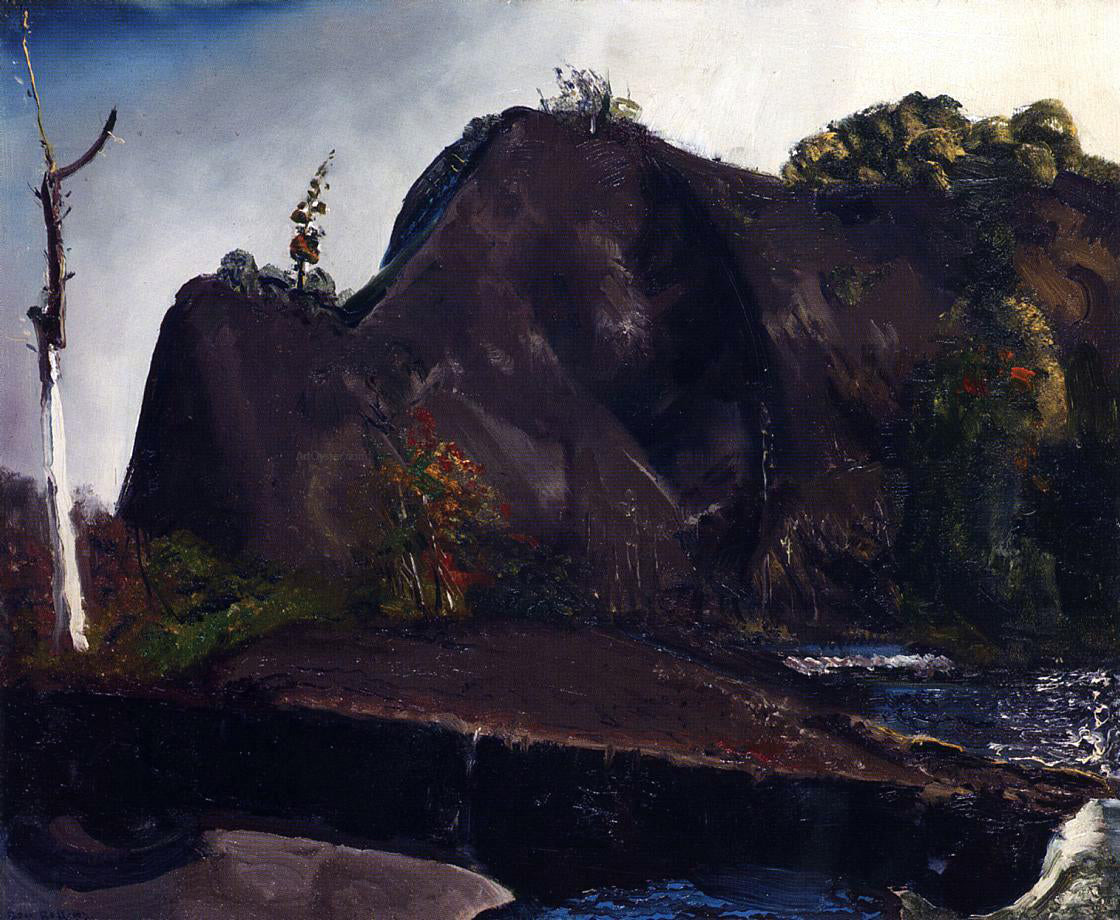 George Wesley Bellows Old Canal, Eddyville - Canvas Print