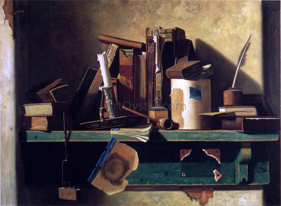 John Frederick Peto Old Companions - Canvas Print