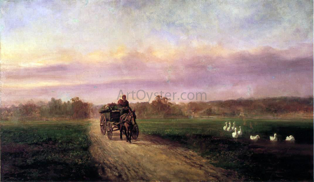 Andres Molinary Old Gentilly Road - Canvas Print