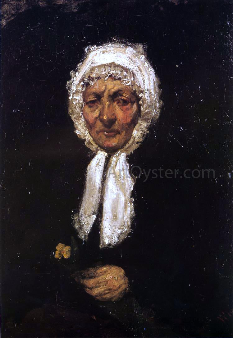 James McNeill Whistler Old Mother Gerard - Canvas Print