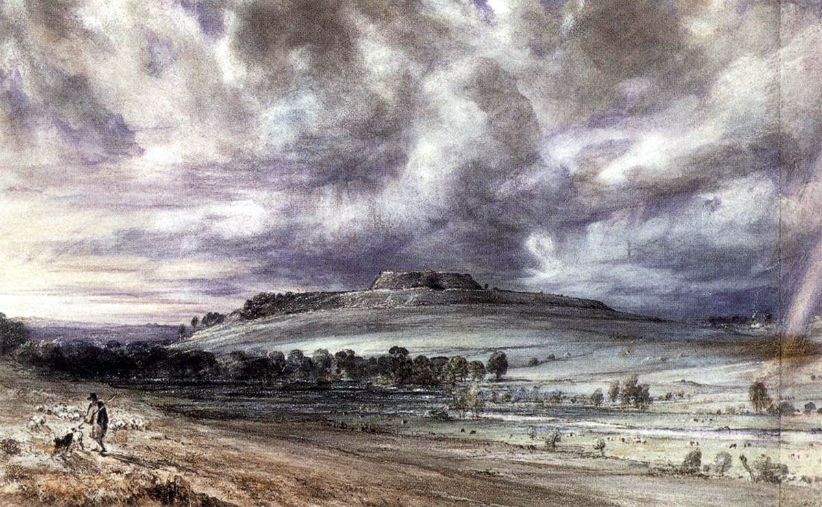 John Constable Old Sarum - Canvas Print