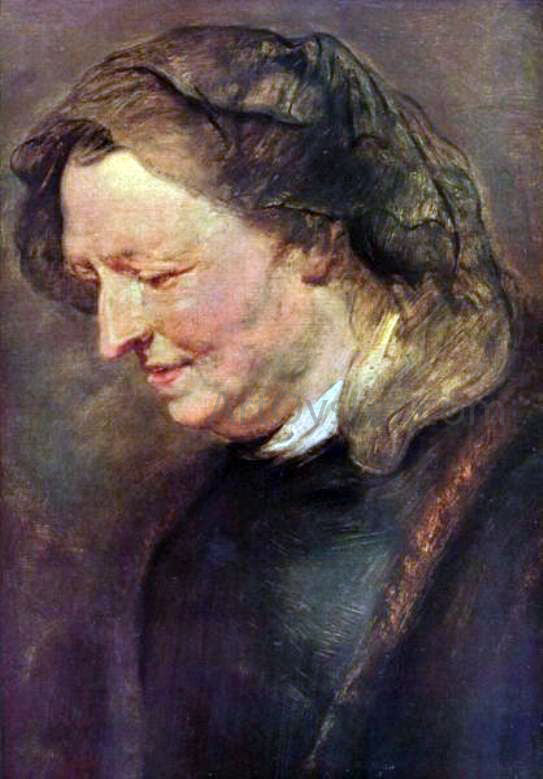 Peter Paul Rubens Old Woman - Canvas Print