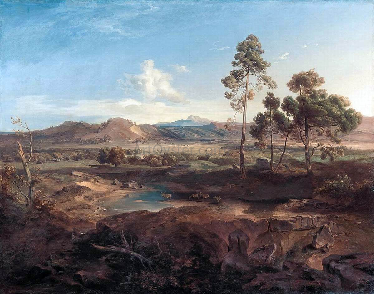 Carl Rottmann Olympia - Canvas Print