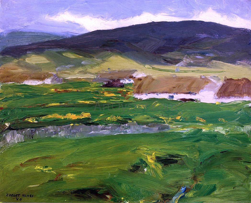 Robert Henri O'Malley Home (also known as Achill Island, County Mayo, Ireland) - Canvas Print