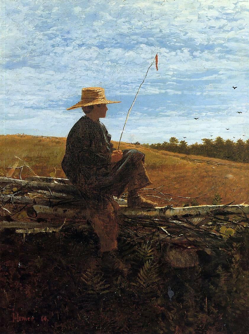 Winslow Homer On Guard - Canvas Print