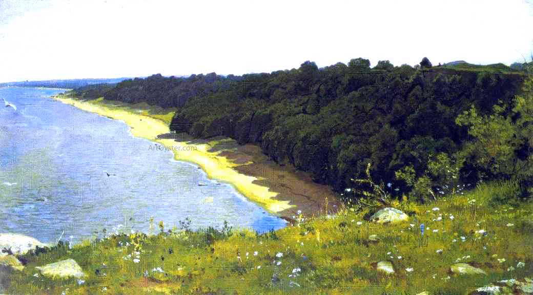 Ivan Ivanovich Shishkin On seacoast (etude) - Canvas Print