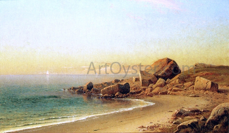 Raymond Dabb Yelland On the California Coast - Canvas Print