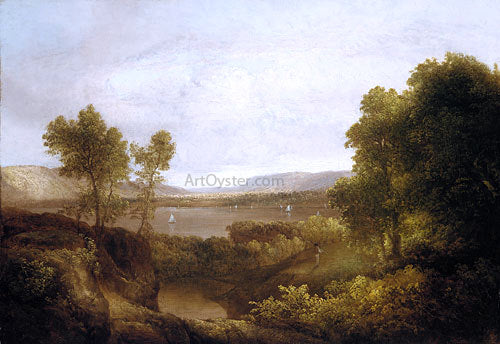 Thomas Doughty On the Hudson - Canvas Print
