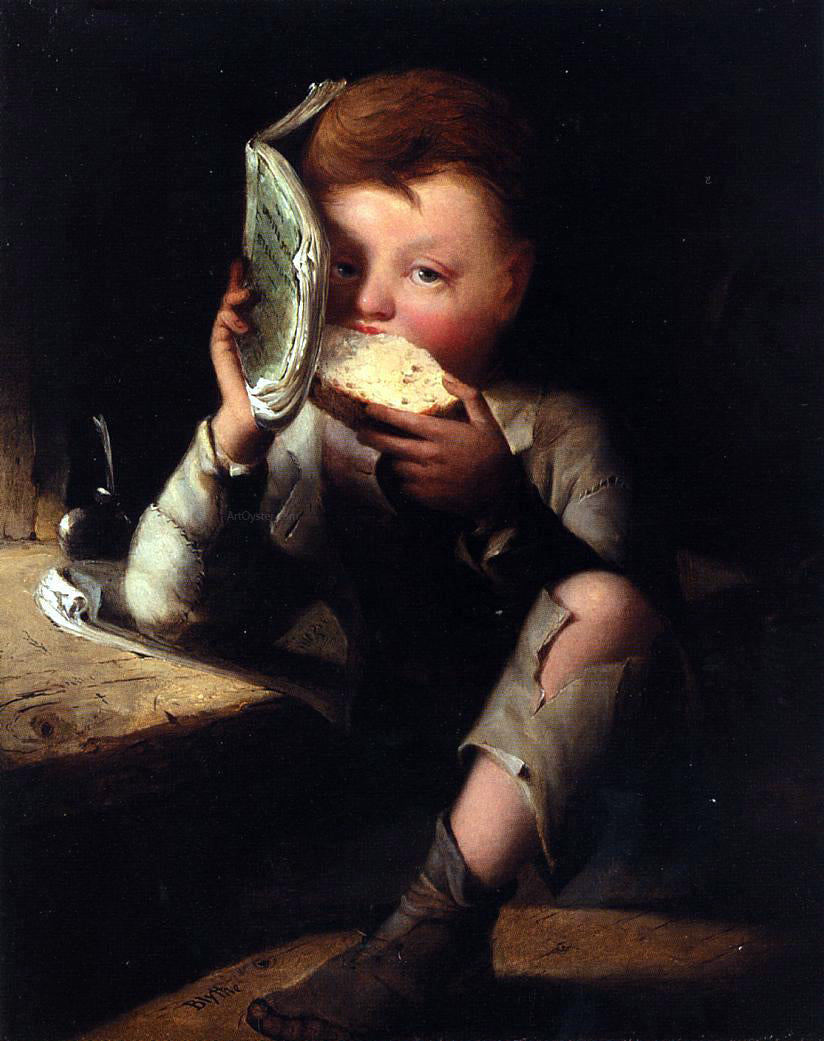 David Gilmore Blythe On the Sly - Canvas Print