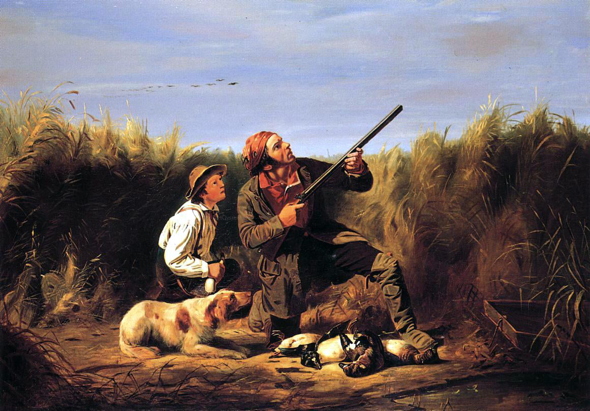 William Tylee Ranney On the Wing - Canvas Print