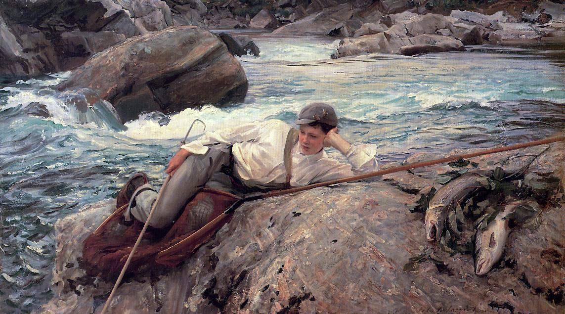 John Singer Sargent One His Holidays - Canvas Print