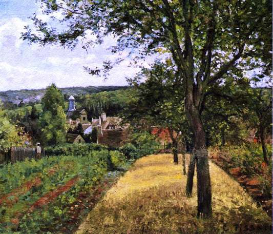 Camille Pissarro Orchards at Louveciennes - Canvas Print