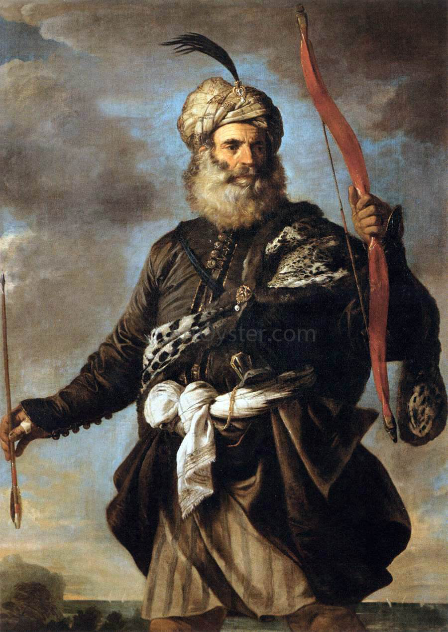 Pier Francesco Mola Oriental Warrior - Canvas Print