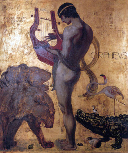Franz Von Stuck Orpheus - Canvas Print