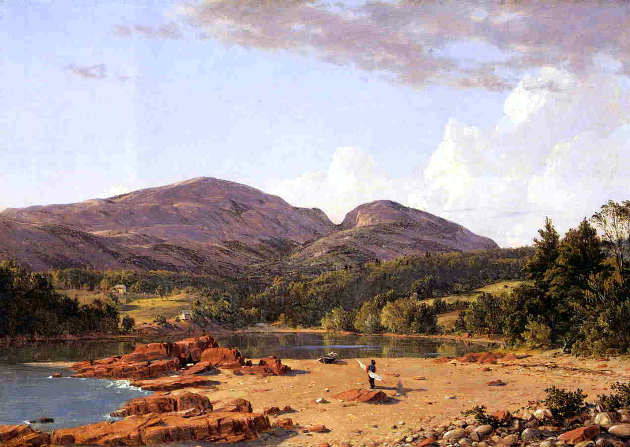 Frederic Edwin Church Otter Creek, Mount Desert - Canvas Print