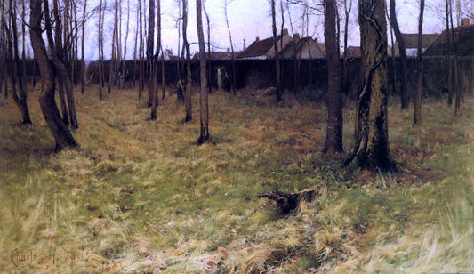 Charles Harold Davis Outside the Village - Canvas Print