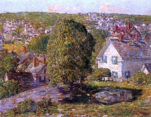 Frederick Childe Hassam Outskirts of East Gloucester - Canvas Print