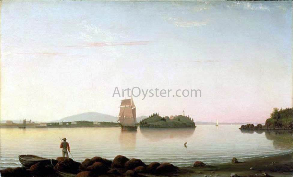 Fitz Hugh Lane Owl's Head, Penobscot Bay, Maine - Canvas Print