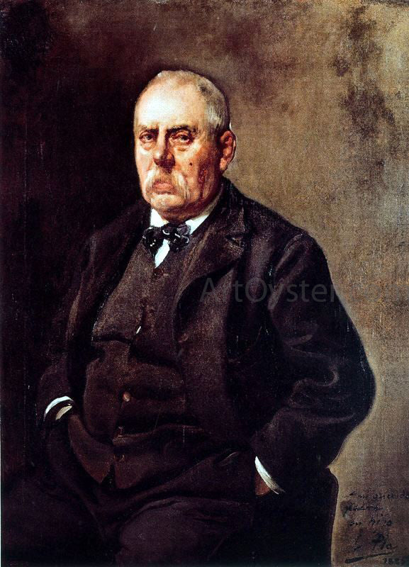 Cecilio Pla y Gallardo Padre del Pintor - Canvas Print