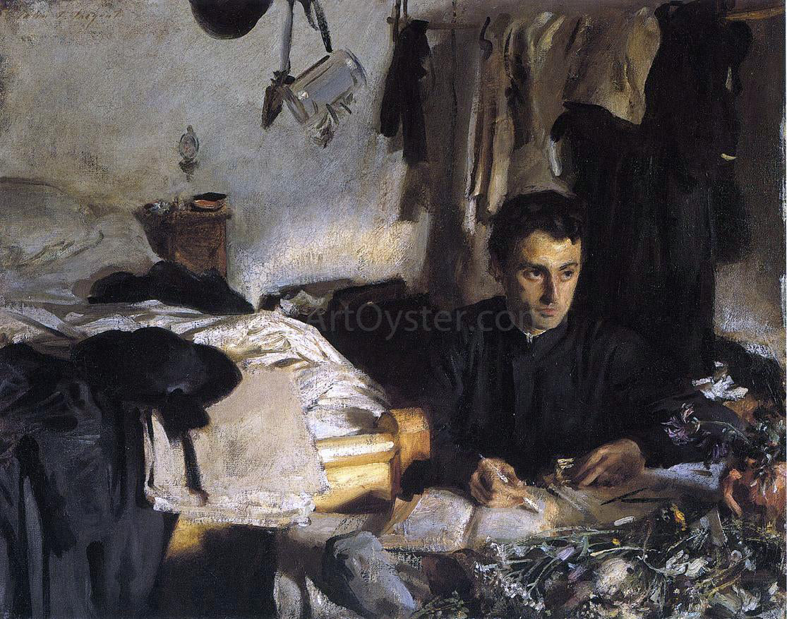 John Singer Sargent Padre Sebastiano (also known as Padre Albera) - Canvas Print