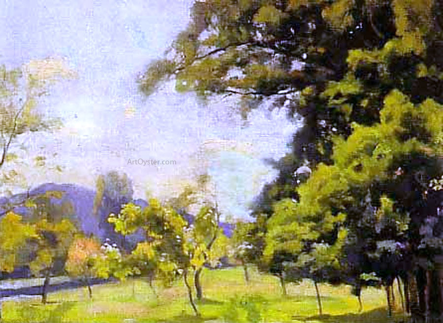 Enrique Galwey Garcia Paisaje - Canvas Print