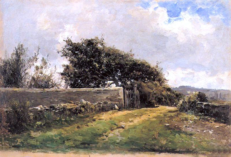 Carlos De Haes Paisaje - Canvas Print