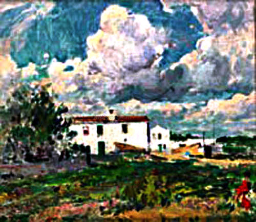 Segundo Matilla Marina Paisaje - Canvas Print