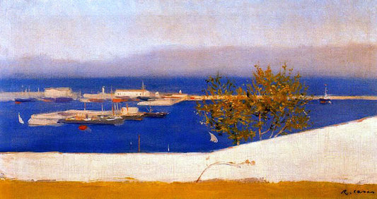 Ramon I Carbo Paisaje de Costa - Canvas Print