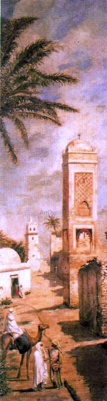 Antonio Munoz Degrain Paisaje Urbano - Canvas Print
