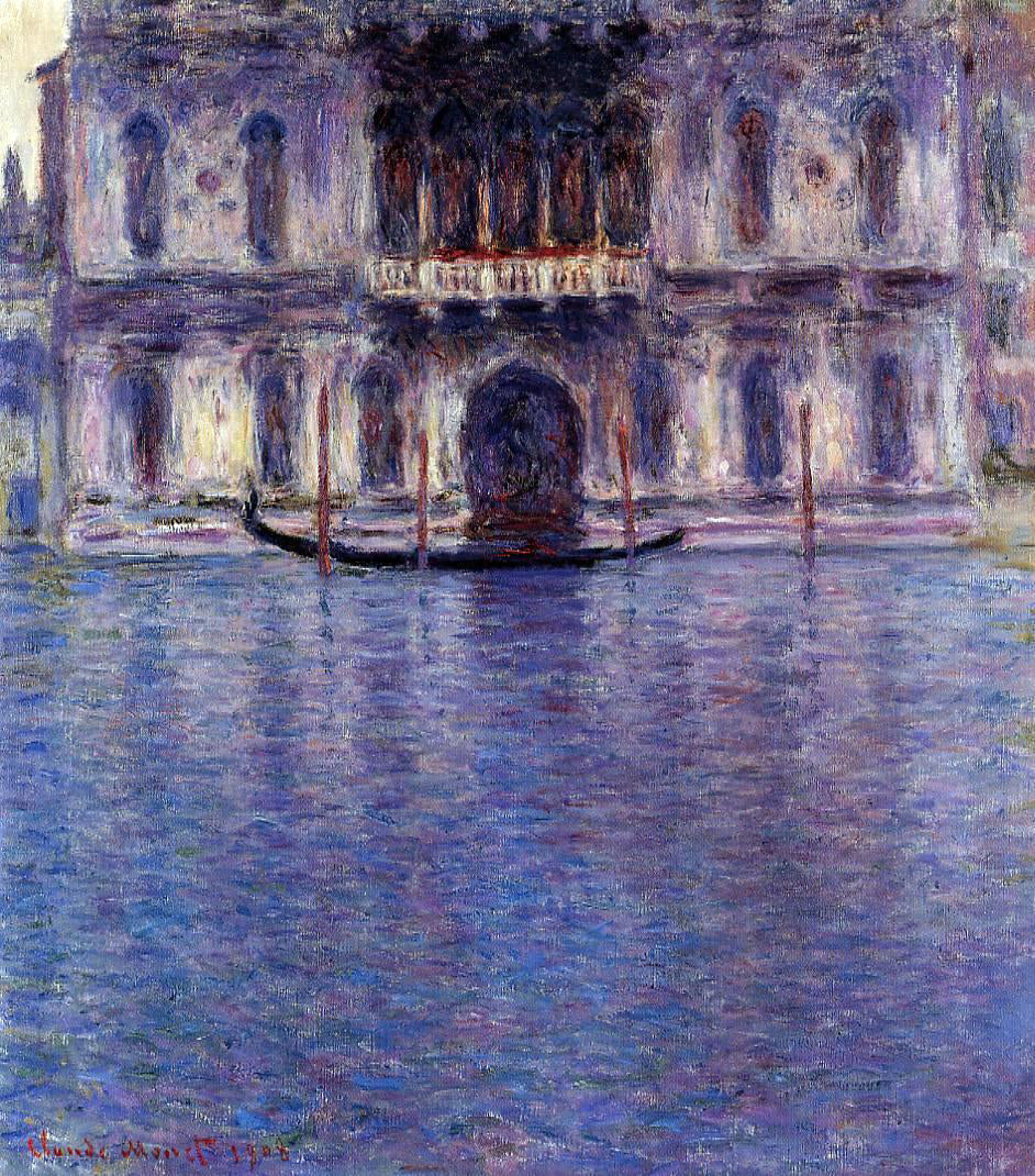 Claude Oscar Monet Palazzo Contarini - Canvas Print