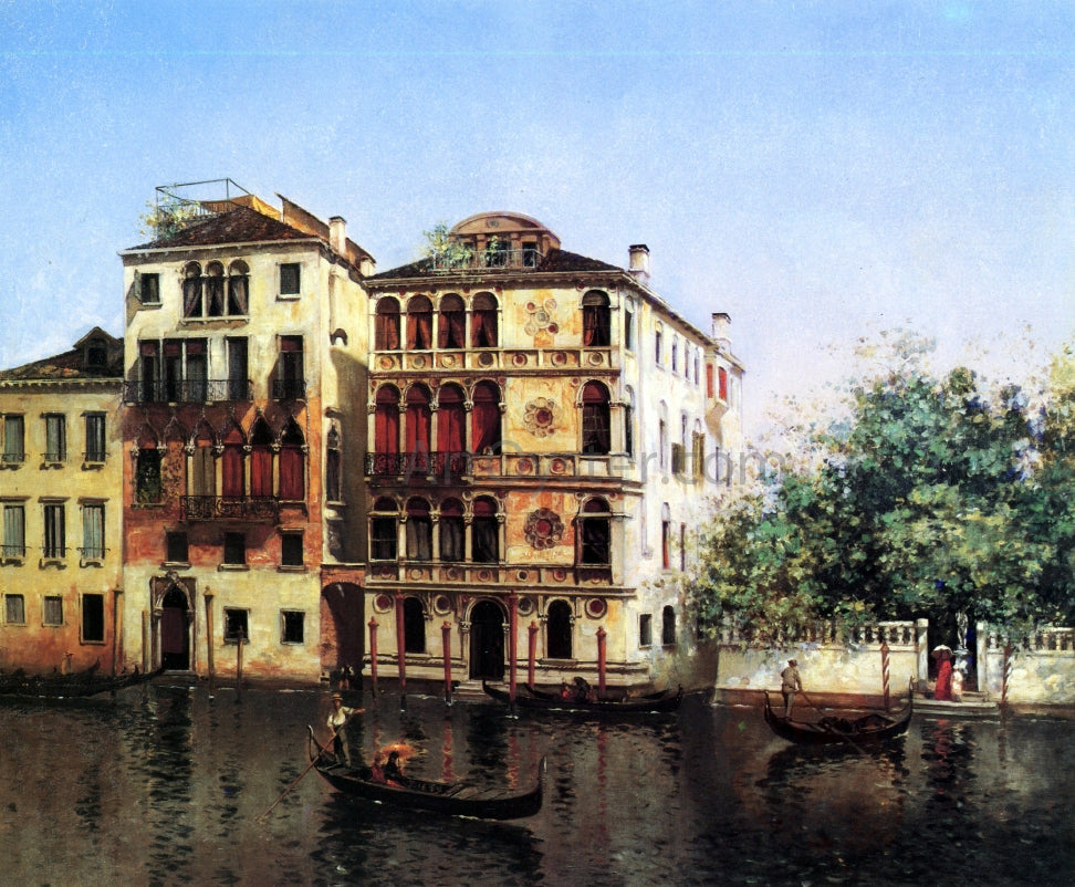 Warren W Sheppard Palazzo Dario, Venice - Canvas Print